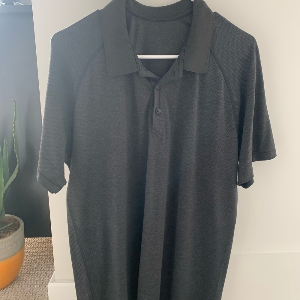 EUC lululemon men’s dry fit golf polo
